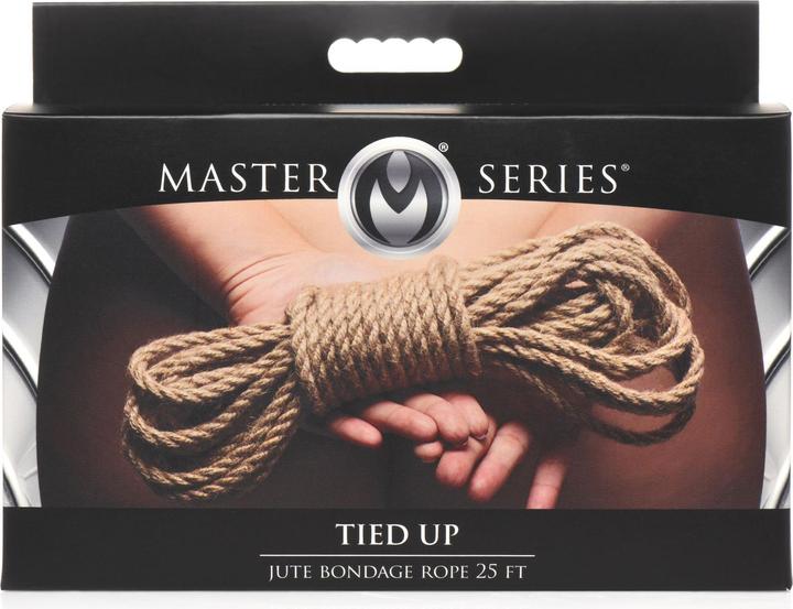 Immagine prodotto Master Series Tied Up - Corda bondage in iuta - 25 ft / 7,6 mtr
