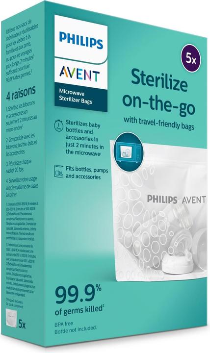 Actual product image Philips Avent Sterilisationsbeutel