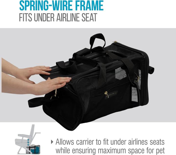 Actual product image Sherpa Carrier bag (Cat, Dog, Safety closure, Breathable, Washable, Foldable)
