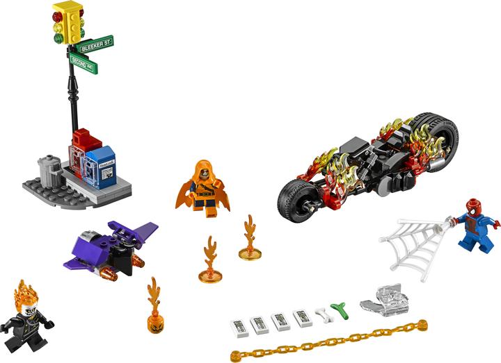 Actual product image LEGO Marvel Super Heroes Spider-Man: Ghost Riders Allies (76058, LEGO Marvel)