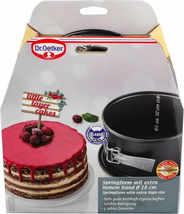 Produktbild Dr. Oetker Springform 'Back-Freude' (18 cm)