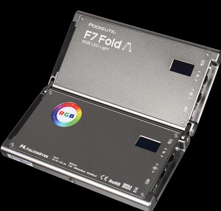 Produktbild Falcon Eyes RGB LED Lampe PockeLite F7 Fold