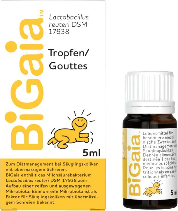 Immagine prodotto Bigaia Gocce con Lactobacillus (1 Pezzo/i, Goccia, 40 g)