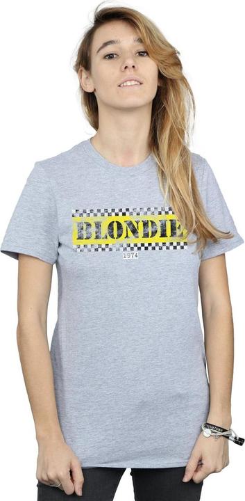 Actual product image Blondie Womens/Ladies Taxi 74 Cotton Boyfriend T-Shirt (L)