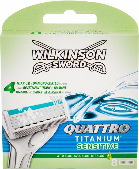 Wilkinson Quattro Titanium Sensitive (8 x)