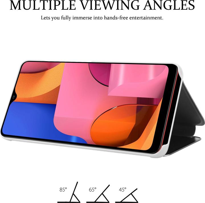Produktbild Cadorabo Book Smart View Spiegel Cover (Samsung Galaxy A21)