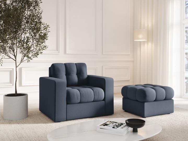 Actual product image CXL by Christian Lacroix Pouf, "Yohan", 1 Seat, 60x60x38 Made in Europe
