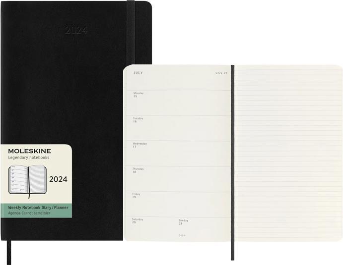 Productafbeelding Moleskine Bedrijfsagenda wekelijks (13 x 21 cm, Engels)