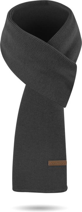 Image du produit Normani Ensemble d'hiver en laine mérinos écharpe et bonnet lisse Yuma - 9115