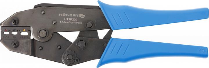 GCS HOGERT SZCZYPCE DO ZACISKANIA KOŃCÓWEK IZOLOWANYCH 0,5-6,0mm2 (280 mm)