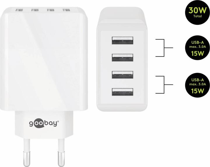 Actual product image Goobay Power supply (30 W)