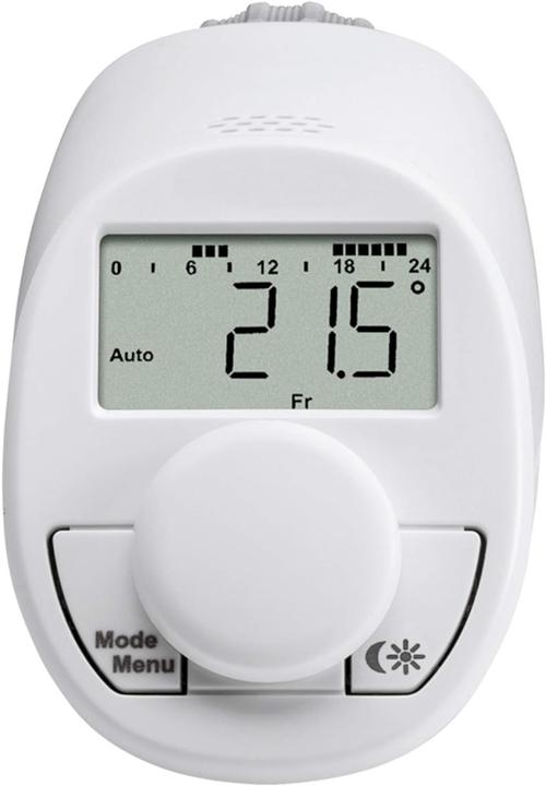 Actual product image Eqiva Set of 5 radiator thermostats, Model N