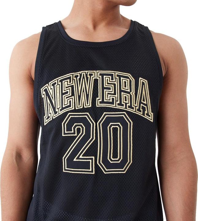 Produktbild New Era Poly Mesh Tank Top - BRAND LOGO schwarz - XXL (XXL)