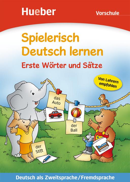 Image du produit Spielerisch Deutsch lernen. Erste Wörter und Sätze. Vorschul (Allemand, Collectif, 2024)