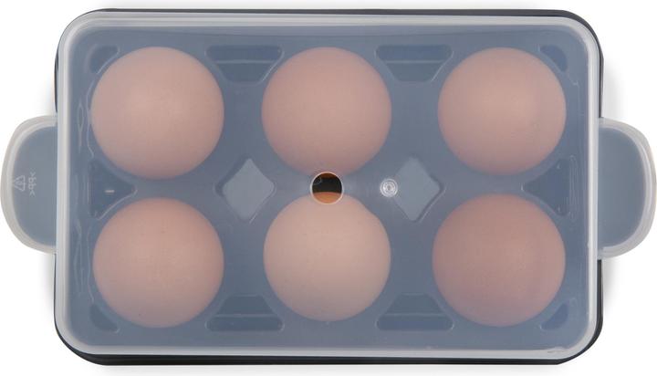 Actual product image Domo DO 9283 EK Eierkocher bis 6 Eier matt grau (EU plug)