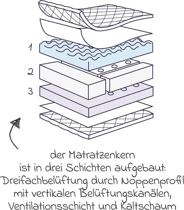 Produktbild Julius Zöllner Dr. Lübbe Air Premium (70 x 140 cm)