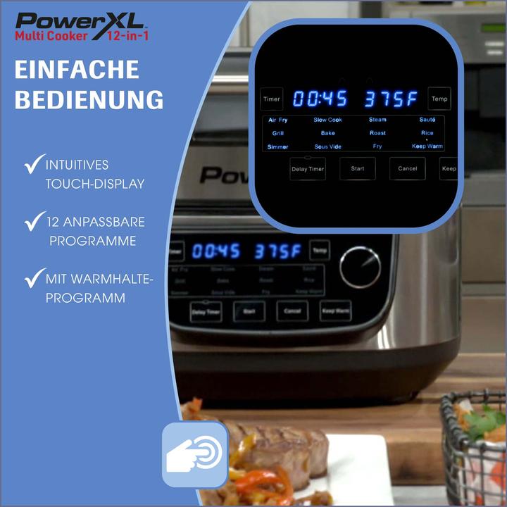 Produktbild MediaShop Power XL Multicooker Frittierkorb