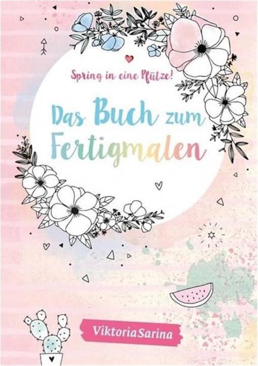 Produktbild Spring in eine Pfütze. Das Buch zum Fertigmalen