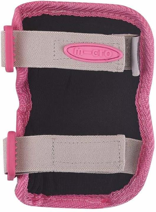 Immagine prodotto Micro Ginocchiere/gomitiere riflettenti Rosa S (S, Ginocchiera, Protettori gomito, Esemplare unico)
