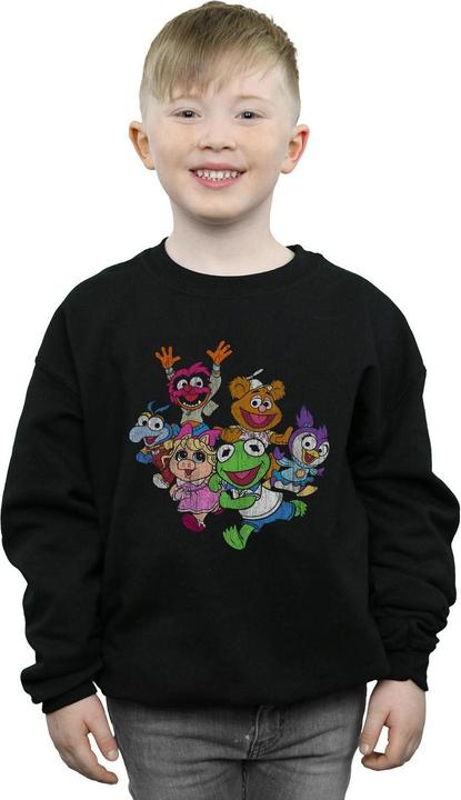 Actual product image Disney Boys The Muppets Muppet Babies Colour Group Sweatshirt (152, 158)