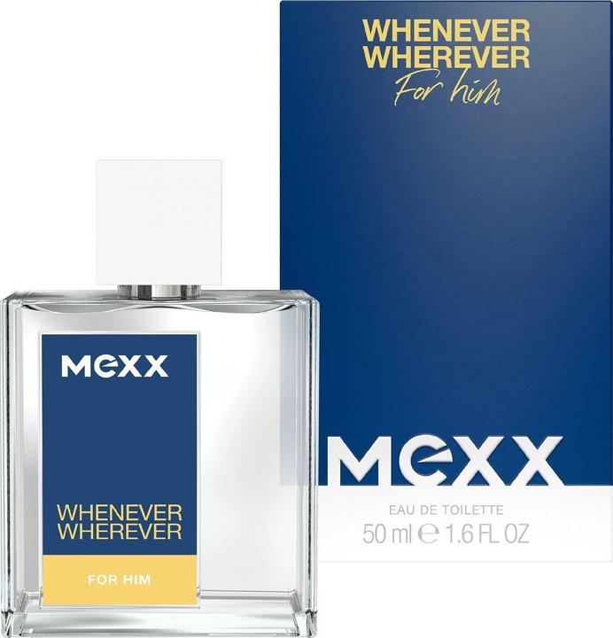 Coty Whenever Wherever For Him Eau De Toilette Spray 50ml (Eau de Toilette, 50 ml)