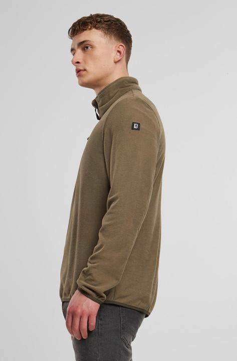 Actual product image Brandit Ripstop fleece pullover size 4XL colour olive (4XL)