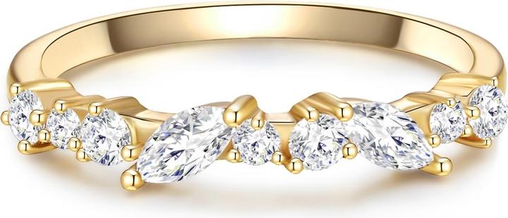 Glanzstücke München Damen Sterling Silber Zirkonia gelbgold - 30000