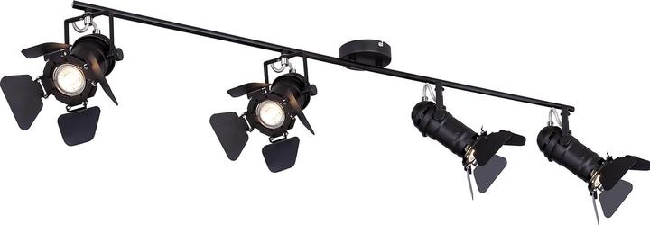 Globo Strahler Egon schwarz 4xGU10 (GU10)