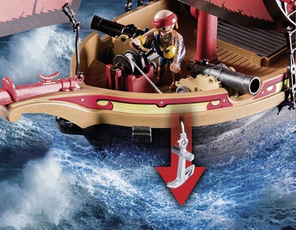 Actual product image Playmobil 70411 Pirate ship (70411, Playmobil Pirates)