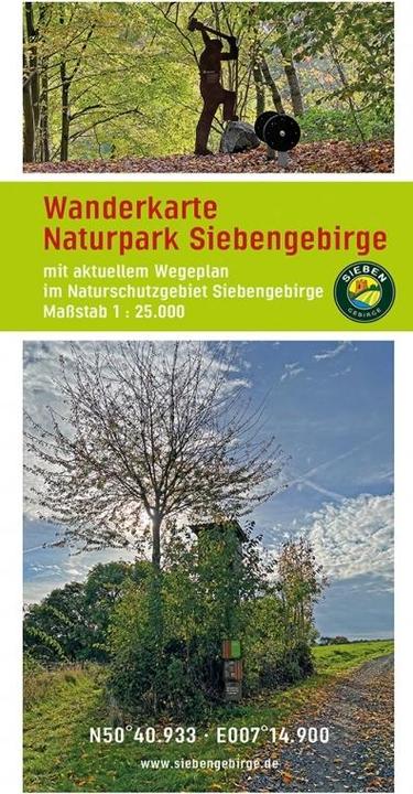 Produktbild Wanderkarte Naturpark Siebengebirge 1:25.000 25000