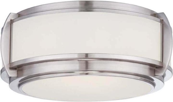 Actual product image Elstead Lighting Wilkinson ceiling light E27 triple brushed nickel (E27)