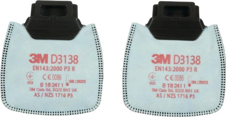Produktbild 3M Secure Click Cartridge A2P3 R D8095 (Atemschutzmaske Ersatzfilter)