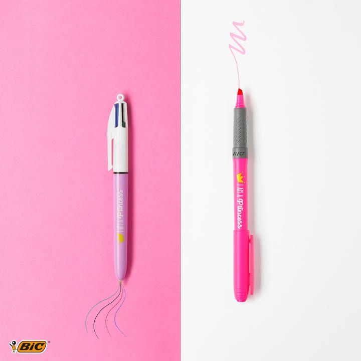 Actual product image Bic My Message Kit Princess (White, Lilac, Pink, Rose, 1 x)