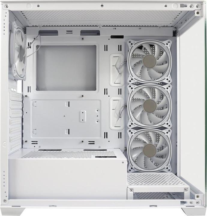 Actual product image LC-Power Case Gaming LC-715W-ON Seamless Pale X (Mini-ITX, ATX)