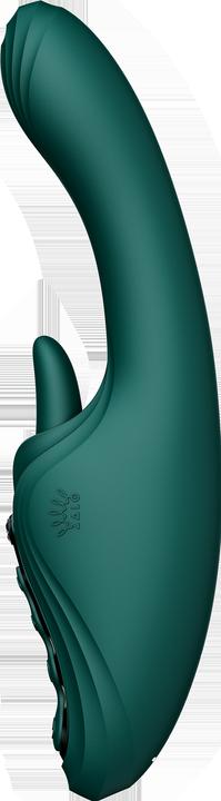 Image du produit Zalo Ares – G-Punkt-Rabbit-Vibrator mit App-Steuerung – Türkisgrün