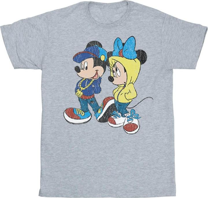 Immagine prodotto Disney Mickey And Minnie Mouse Pose Maglietta Ragazzi (140, 146)