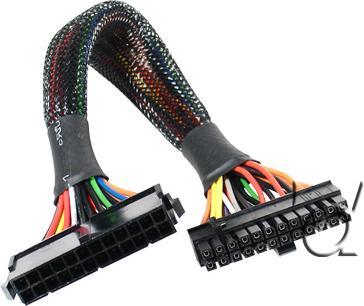 Akasa AK-CB24-24-EXT 24 pin power supply extension - 30 cm
