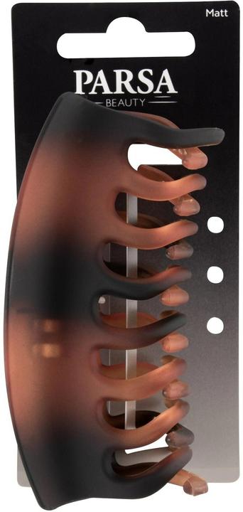 Parsa Beauty PARSA Fermaglio per capelli, conchiglia a T, marrone, opaco Grande (1 pz.)
