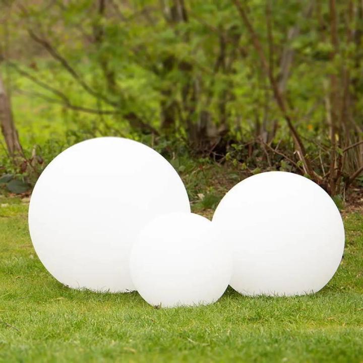Actual product image 8 seasons design Decoration lamp SOLAR Shining Globe 40 cm, White (410 lm, IP44)