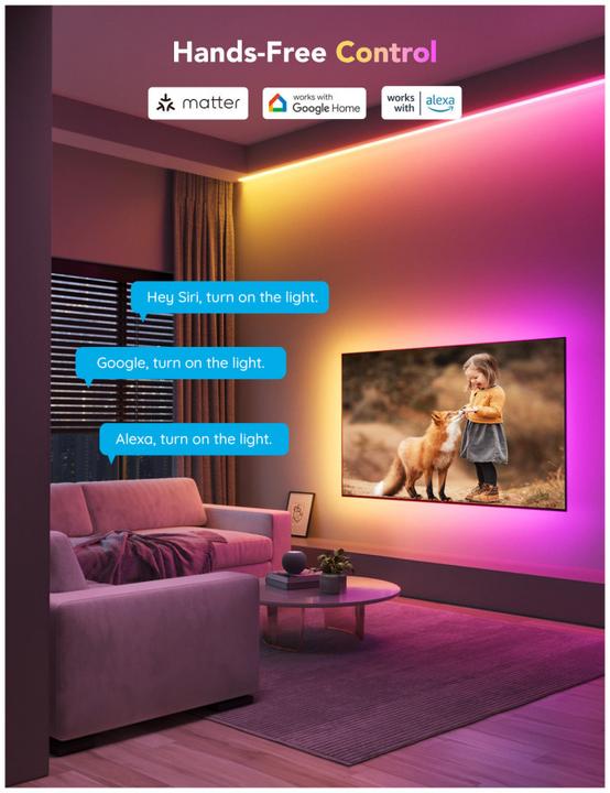 Immagine prodotto Govee Light M1 (RGBIC, 200 cm, Interno)