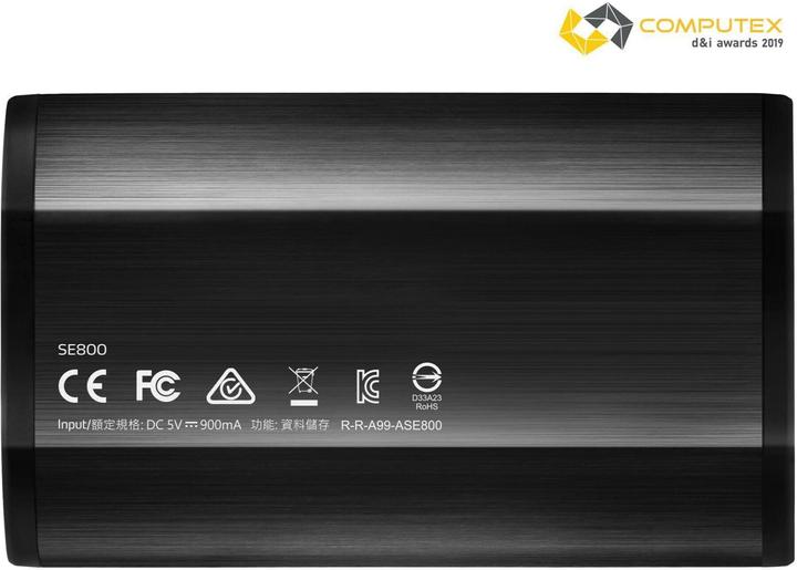Produktbild Adata SE800 1000 GB Schwarz (1000 GB)