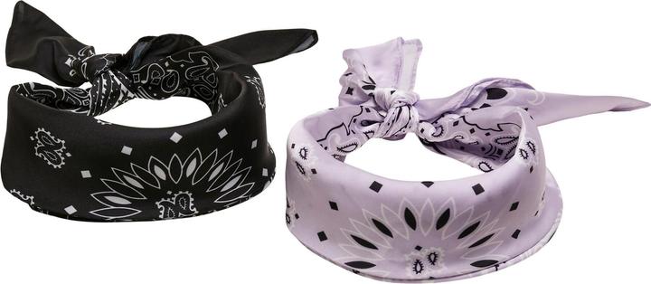 Urban Classics Satin Bandana 2-Pack