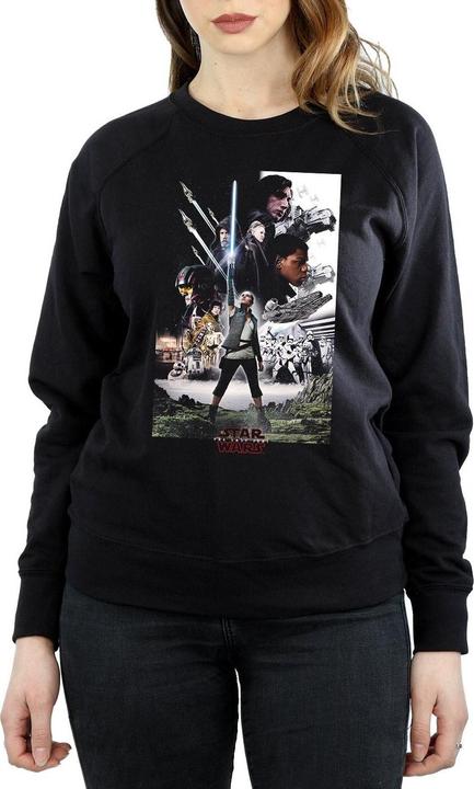 Produktbild Star Wars The Last Jedi Character Poster Sweatshirt (S)
