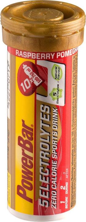Actual product image Powerbar Electrolytes Tab (Raspberry-Pomegranate, 1 x)