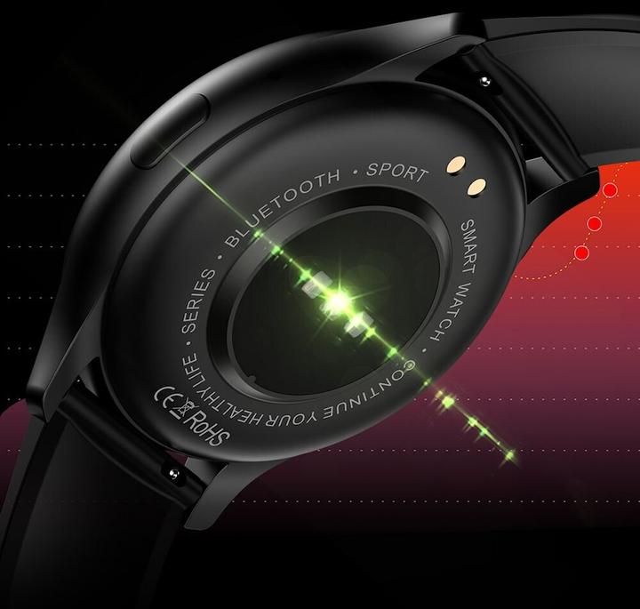 Actual product image xO smartwatch J5 Amoled black