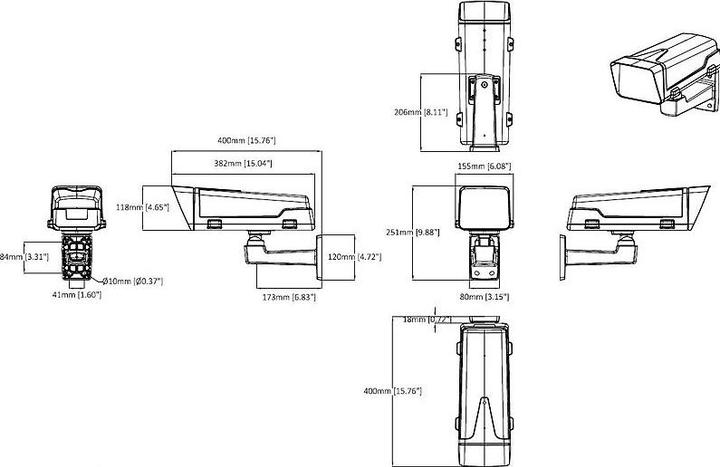 Actual product image Axis T93F10 Camera housing polymer (Housing)