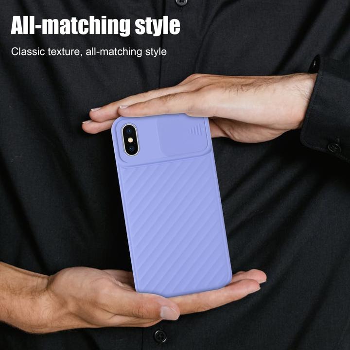 Actual product image Cadorabo TPU cover with camera protection (Apple iPhone X)