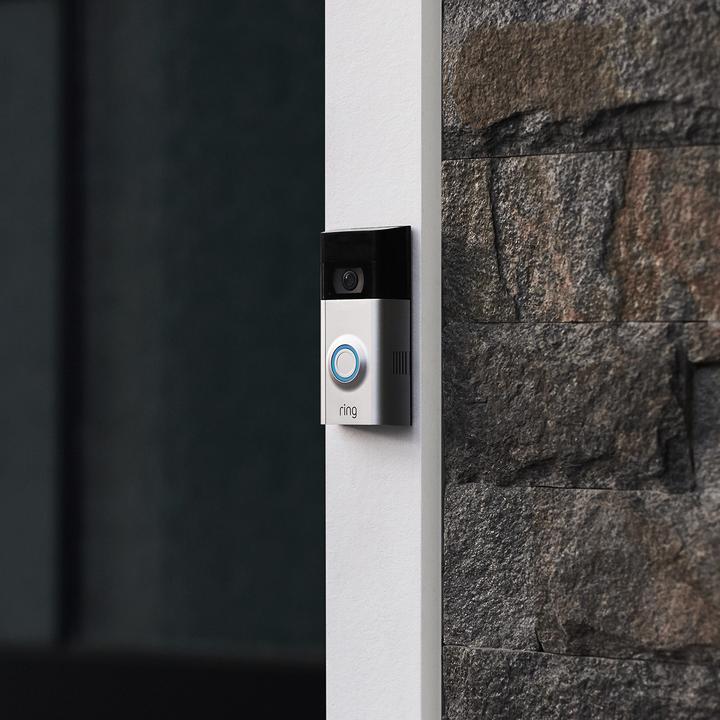 Produktbild Ring Video Doorbell 2 (App, WLAN, Kabellos, Kabelgebunden)
