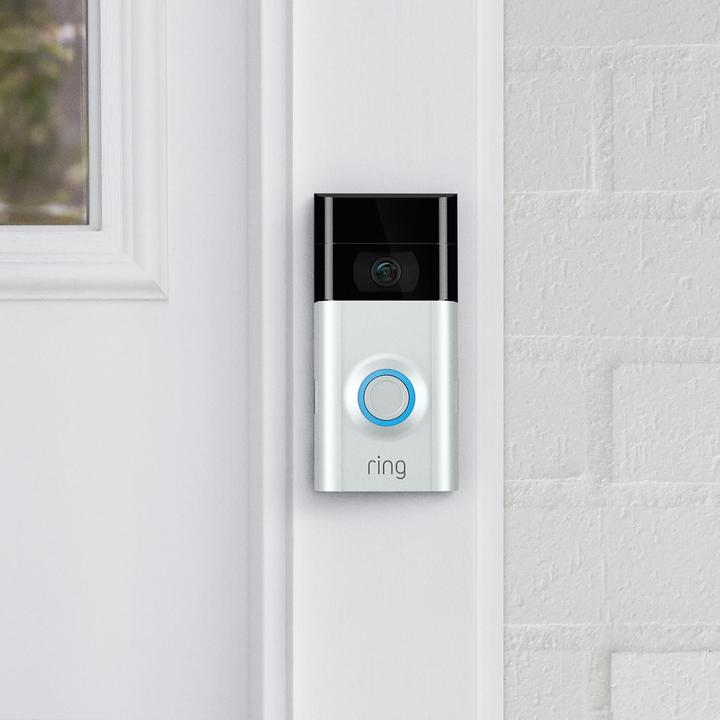 Produktbild Ring Video Doorbell 2 (App, WLAN, Kabellos, Kabelgebunden)