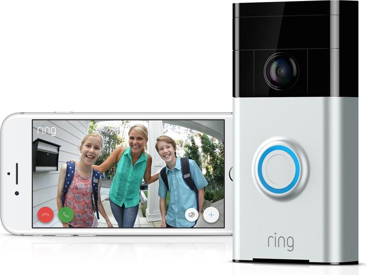 Produktbild Ring Video Doorbell 1 (App, WLAN, Kabellos, Kabelgebunden)